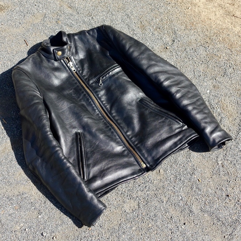 Begin掲載 【米国製】VANSON ビンテージ シングルライダース TYPE、B