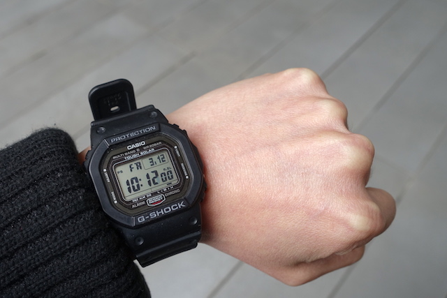 カシオ G-SHOCK GW-5000U-1JF タフソーラー電波時計