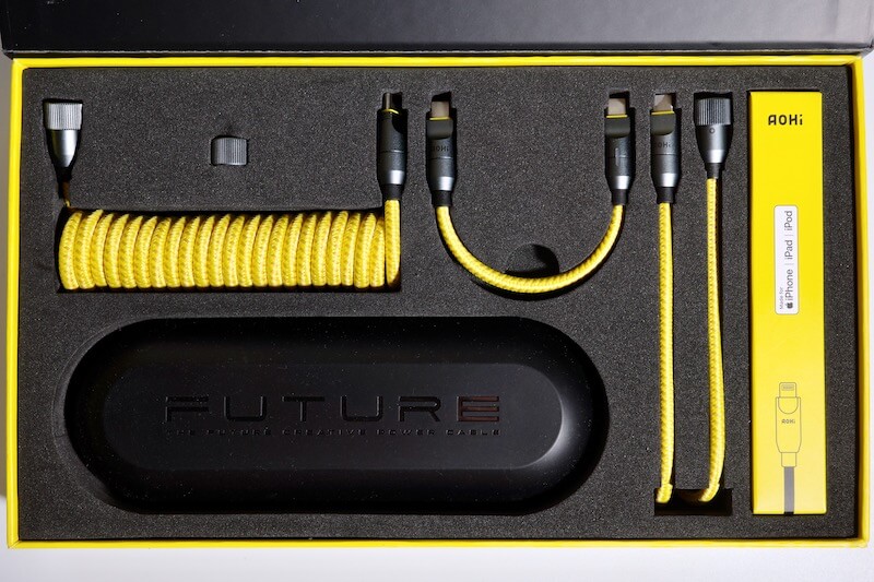 AOHiのThe Future Creative Power Cable（製品とパッケージ）